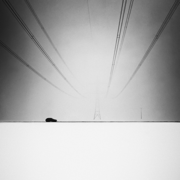 Photograph Uwe Langmann Scales  Car And Pylon on One Eyeland